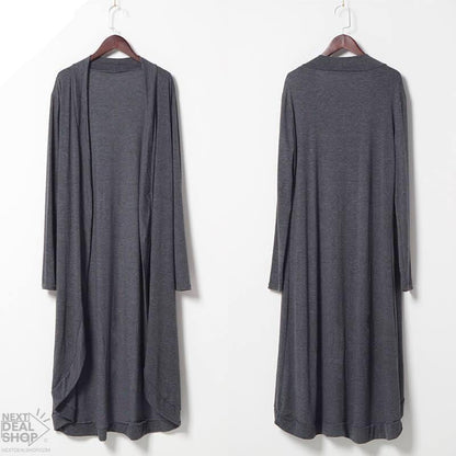 Casaco Femeninas Tricot Duster